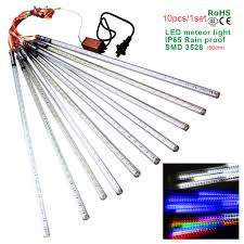 Upgraded 50cm meteor shower lights falling rain lights use the latest led chip (smd2835 led chip)and the latest tube design (helical tube), they are perfect to decorate trees along streets, parks, rivers, it also suitable for home garden fence decor, christmas, new year, wedding, party, shopping. Waterproof Led Christmas Lights 10pcs Set Smd3528 Snowfall Tube 50cm Meteor Rain Led Tube Light For Christmas Decoration Outdoor Lighting Wall Lights Light Craft Lightinglight Covers For Ceiling Lights Aliexpress