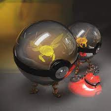 Ninjask Shiny Ball Crystal Pokeball In 2021 Crystals Pokemon Shiny