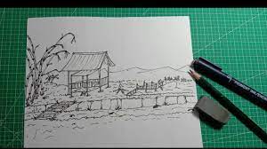 Melukis silinder dalam unjuran serong (oblik) adalah agak mudah sekiranya anda mengikut panduan seperti dibawah: Menggambar Teknik Linier Linier Drawing Youtube