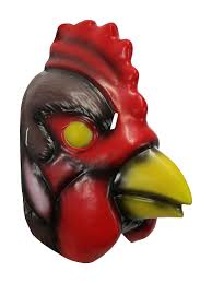 Details About Child Farm Animal Rooster Chicken Head Plastic Mask Costume Accessory