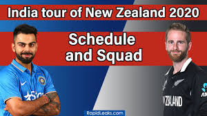 1st test, 21st february, tuesday to 25th february, friday at basin reserve, wellington (04:00 am ist). India Tour Of New Zealand 2020 Schedule And Squad
