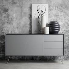 Awesome Sideboard Grau Matt Wohnzimmer Sideboard Dekor Modernes Mobeldesign