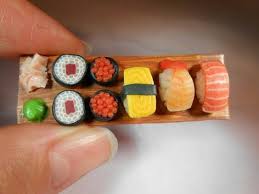 Ensemble Maki Sushi Japonais Minature Fimo Miniature Food Polymer Clay Crafts Cute Polymer Clay