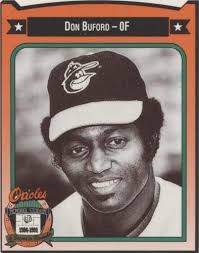1973 Topps Baseball Don Buford Card #183 Baltimore Orioles EX