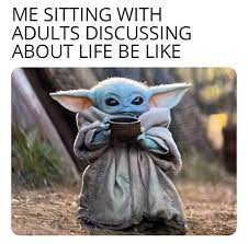 Since no one is questioning how baby yoda knows how to use the force (like they did rey) he must be a boy. The Best Baby Yoda Memes Popsugar Entertainment