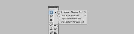 Hold down the shift key upon selection to get perfect shapes. Popular Tools In Photoshop The Marquee Tools