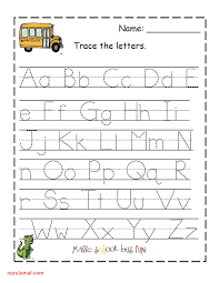These worksheets have dashed upper and lower case letters to help kids learn how to write them down. Free Printable Abc Tracing Sheets High Resolution Printable