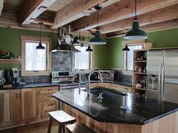 Porcelain Enamel Lighting Gives New Green Home A Rustic Look Inspiration Barn Light Electric