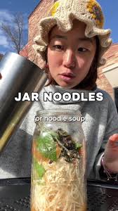 Mason Jar Miso Noodles