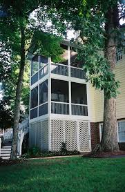 They are poured and cast in a mold and can be poured in place or brought in and set once they are done. Screened Porches