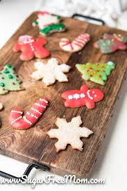 Simple and effective, with just five ingredients to a festive favourite. Sugar Free Sugar Cookies Low Carb Keto Nut Free Gluten Free