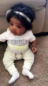 Brown Baby W Head Full Of Hair Cute Black Babies Pretty Baby Beautiful Black Babies