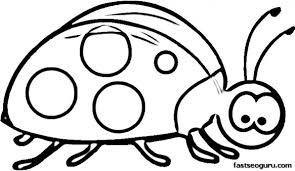 Here is a big butterfly for. Printable Insects Happy Little Ladybug Coloring Page Printable Coloring Pages For Kids Ladybug Coloring Page Insect Coloring Pages Cute Coloring Pages