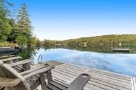 Lakefront house with skiing nearby, dock, and amazing views - dog ...
