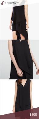 Bcbg Tara Cascade Ruffle Dress Ruffle Dress Dresses Bcbgmaxazria Dresses