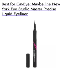 Best Drugstore Eyeliners Maybelline Eye Studio Master Precise Liquid Eyeliner Maybelline Eye Studio Best Drugstore Eyeliner Maybelline Eye The maybelline eye studio master precise all day liquid eyeliner is a simple eyeliner pen that comes in three colors: maybelline eye studio master precise