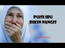 Sangat cocok diberikan untuk ibu sebagai ungkapan kado ulang tahun, hari ibu, dan menyatakan kasih sayang untuk ibu tercinta. Puisi Ibu Bikin Nangis Akankah Aku Seperti Mu Youtube