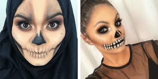 Bien plus, le toupet était une part. Meilleurs Maquillages Tete De Mort Pour Halloween