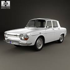 3d Model Of Renault 10 1965 3d Model Renault Car 3d Model