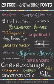 20 Free Handwriting Fonts Free Fonts Handwriting Handwriting Fonts Free Handwriting