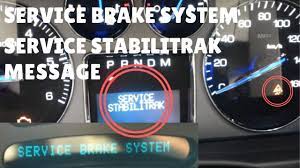 Resolving A Service Brake System Light Brake Service Stablitrak Traction Control Off Youtube