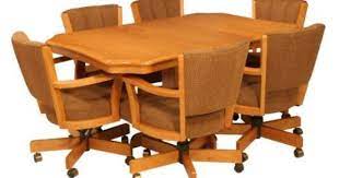 Bring fresh style into your home with our dining room table and chairs. Cr Joseph Dining Set With Swivel Tilt Caster Chairs Caster Chairs Dining Room Sets Discount Furniture