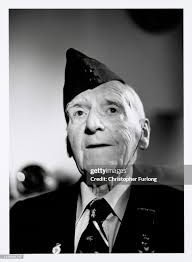 D-Day veteran Bernard Morgan, aged 95, poses for a portrait at his... News  Photo
