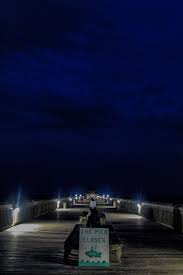 Pier Florida Beach Dark Blue Aesthetic Water Fish Blue Aesthetic Florida Beaches Photography