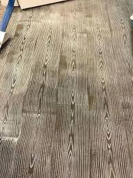 Turning Concrete Floors Into Faux Wood With Paint Faux Wood Flooring Painted Concrete Floors Concrete Floors