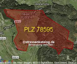 Betrachten sie karten und finden sie mehr informationen zu plz auf cybo. Postleitzahlgebiet 78595 Plz