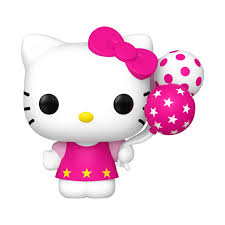 HELLO KITTY - POP Sanrio N°84 - Hello Kitty with Balloons :  ShopForGeek.com: Bobble Head POP Funko Hello Kitty