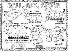 Then, ask them to write down the names of stages on the space. Butterfly Life Cycle Coloring Pages