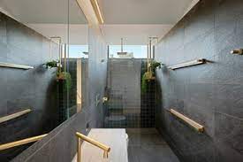 Get inspired with bathroom tile designs and 2021 trends. Best 60 Modern Bathroom Slate Floors Design Photos And Ideas Dwell