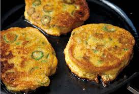 Okra Cornmeal Cakes Recipe