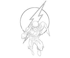 The superhero character for collection kids image. The Flash Coloring Pages Coloring Home