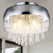 Seaside starfish glass ceiling light. Bundle Crystal Ceiling Light Living Dining Room Lighting Chrome Glass Lamp In A Set Including Led Bulbs Etc Shop Lamps Furniture Technology Household All From One Source Etc Shop