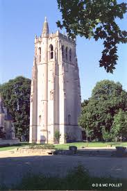 1991 Clocher De L Abbaye De Nd Du Bec Hellouin Bec Hellouin Abbaye Normandie