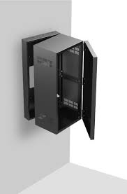 Houses equipment up to 20 inches deep, but extends less than 5 inches from wall. Stand Alone Wall Rack With Adjustable Rails 15 Deep 24ru Atlasied Protect Inform Entertain