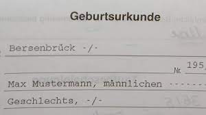 Gesetzlich musst du das deinem ag erst bis spätestens 6 wochen nach geburt mitteilen. Beschaffung Einer Geburtsurkunde Von In Deutschland Geborenen Personen Auswartiges Amt