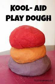Kool Aid Playdough Best Playdough Recipe Kool Aid Playdough
