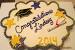 Blue Graduation Cupcakes