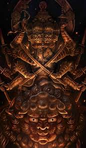 (mythology, buddhism, shinto) the japanese name for the buddhist god vaiśravaṇa, guardian of the north and a patron god of warriors in japan. TÅhachi Bishamonten Fate Grand Order Wiki Fandom
