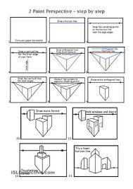 2pt Perspective Perspective Drawing Lessons Art Worksheets Perspective Art