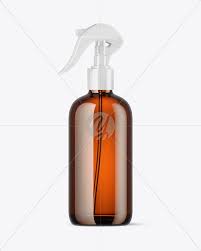Banner & mockup template photoshop, photoshop. Amber Glass Spray Bottle Mockup In Bottle Mockups On Yellow Images Object Mockups