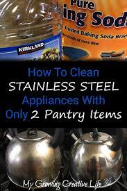 It's just that you have to be very careful about how you clean your the best way to clean a stainless steel barbecue grill is to use kitchen appliance cleaners. How To Make Stainless Steel Appliances Look Like New My Growing Creative Life