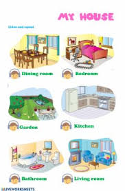 7580 mountain laurel drive #b5 victor, id 83455, usa. Rooms In The House Worksheets And Online Exercises