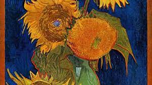 The paintings are well known for depicting the natural beauty of the flowers and for their vibrant colors. Vase With Five Sunflowers The Bombed Vincent Van Gogh Painting