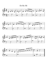 Do Re Mi Sheet Music For Piano Download Free In Pdf Or Midi Do Re Mi Sheet Music Piano Tutorials