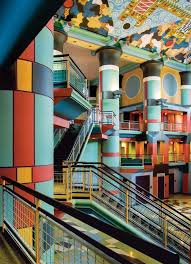 See The Most Radical Postmodern Interiors From Around The World Galerie In 2020 Postmodernism Architecture Design