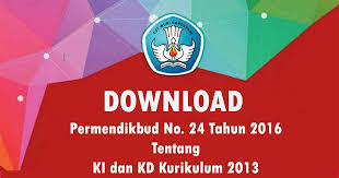 Sk kd plh sd kurikulum 2013. Permendikbud Nomor 24 Tahun 2016 Tentang Ki Kd Kurikulum 2013 Matematrick